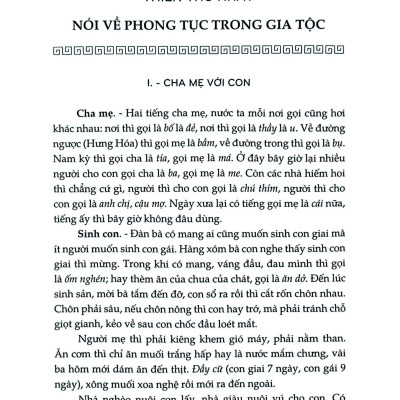 Việt Nam Phong Tục