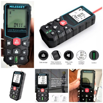 Thước LASER Đo Khoảng Cách 40m Tự Động: Bộ Nhớ Số Đo, Loại Tốt, Hàng Cao Cấp , ĐÈN TRANG TRÍ ĐỒNG HỒ TREO TƯỜNG