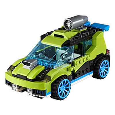 Bộ Lắp Ráp Xe Đua Động Cơ Tên Lửa LEGO CREATOR 31074 (241 chi tiết)
