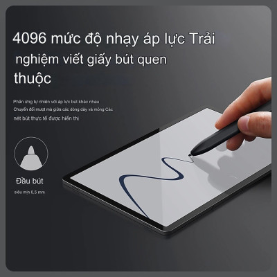 Bút cảm ứng cho Samsung galaxy Tab S9 Plus Ultra , S6 S7 S8 Ultra - Nillkin ISketch S3 Stylus đa năng chống tì tay, hít cạnh máy, không lo hết pin - Hàng nhập khẩu