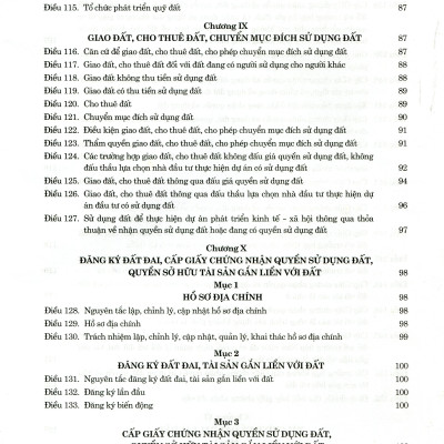 Luật Đất Đai Và Các Văn Bản Hướng Dẫn Mới Nhất