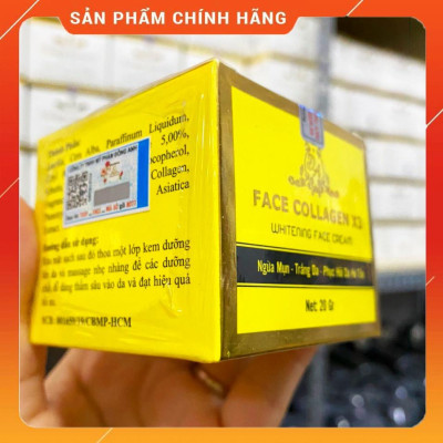 Kem Face Collagen X3 + Sữa Rửa Mặt Colagen X3 