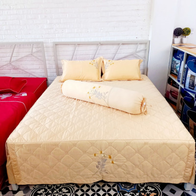 Bộ chăn ga gối cao cấp Sông Hồng UC21015