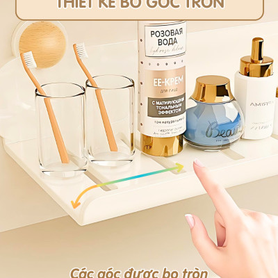 Kệ phòng tắm đa năng Dola Home treo tường kệ để đồ trong nhà tắm, bồn rửa tay, kệ rửa chén tiện lợi