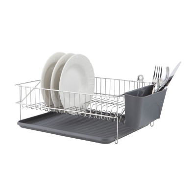 Kệ Để Chén Dĩa MYA Thép Không Gỉ, Treo Tường Chịu Tải Trọng 5Kg, Kích Thước 37,7 x 28,2 x 16,3 cm | Index Living Mall | Nội Thất Nhập Khẩu Thái Lan