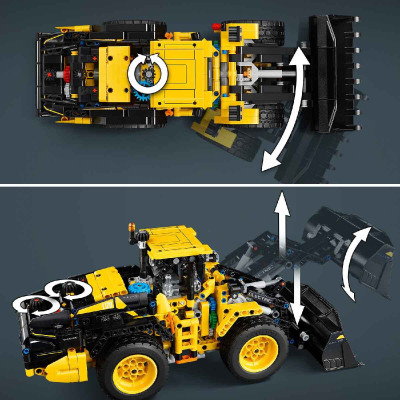 Đồ Chơi Lắp Ráp Xe Xúc Lốp Điện Volvo L120 LEGO TECHNIC 42209 (973 chi tiết)