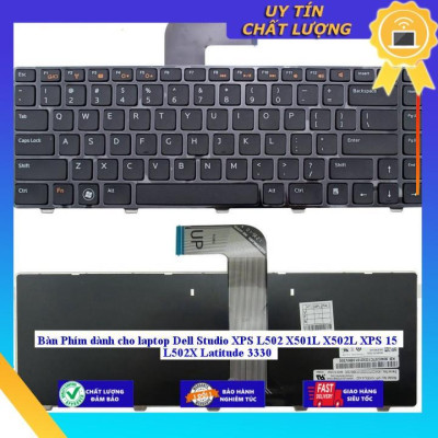 Bàn Phím dùng cho laptop Dell Studio XPS L502 X501L X502L XPS 15 L502X Latitude 3330  - Hàng Nhập Khẩu New Seal