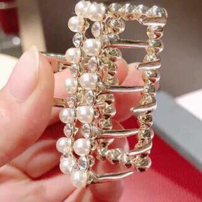 Set 3 Kẹp Tóc Ngọc Trai , Kiểu Dáng Hàn Quốc