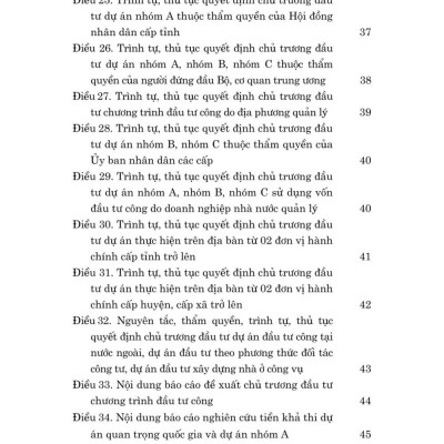 Luật đầu tư công 2024 - bản in 2025