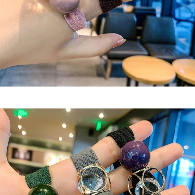 Dây buộc tóc bản to co giãn 4 chiều HD26