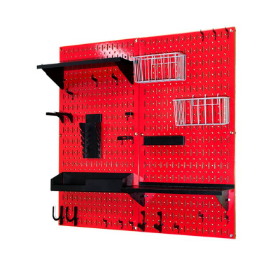 Bảng Treo Đồ Nghề Pegboard Cơ Khí SMLIFE D1 Red - Lưu Trữ Trưng Bày Dụng Cụ Sửa Chữa Thông Minh Dễ Tìm Kiếm
