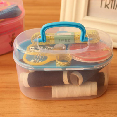 Hộp Kim Chỉ May Vá Quần Áo Xách Tay Mini 55 Món Du Lịch Tiện Lợi Giao Màu Ngẫu Nhiên - Hàng Loại 1 - Chính Hãng MINIIN