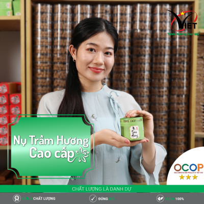 Nụ trầm hương cao cấp Sao Việt - tuổi trầm lâu - hương trầm nguyên bản