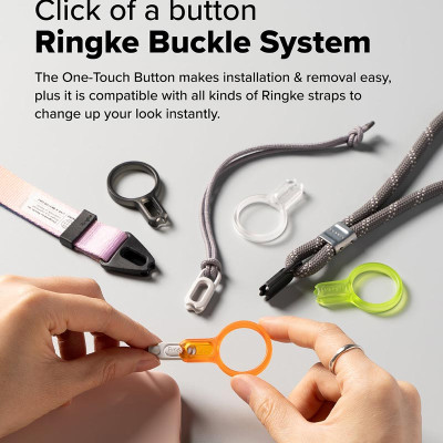 Dây đeo RINGKE Buckle Finger Ring Strap - Hàng Chính Hãng