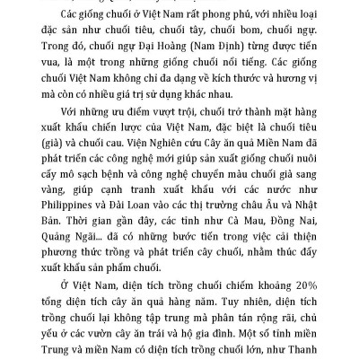 Nông Nghiệp Xanh Và Sạch - Trồng Chuối Năng Suất Cao Và Kỹ Thuật Khai Thác
