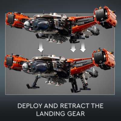 LEGO TECHNIC 42181 Đồ chơi lắp ráp Tàu vũ trụ chở hàng VTOL LT81 (1365 Chi Tiết)