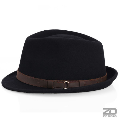 Mũ Phớt Nam Hàng Hiệu Denla Vành Nhỏ Phong Cách Cổ Điển Lịch Lãm MP056