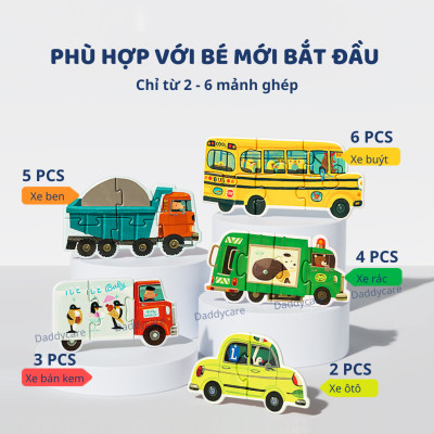 Đồ Chơi Ghép Hình Cho Bé Mideer My First Puzzle Chủ đề Động Vật Nông Trại