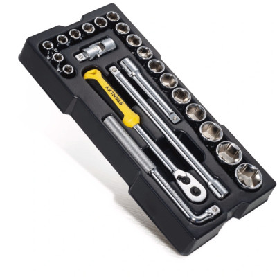 BỘ ĐẦU TUÝP 1/2 INCH 23 CHI TIẾT STANLEY STMT74173-8C - HÀNG CHÍNH HÃNG