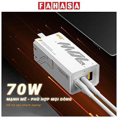 Sạc Nhanh Pisen Pro - Mecha GaNUltra 70W 2C1A