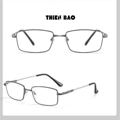 Kính viễn thị, kính lão thị trung niên toàn viền titanium siêu dẻo nhẹ bền KV60Đ tròng Nhật cho Nam nữ