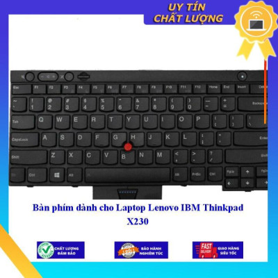 Bàn phím dùng cho Laptop Lenovo IBM Thinkpad X230 - Hàng Nhập Khẩu New Seal
