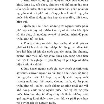 Luật tài nguyên nước ( bản in 2024)
