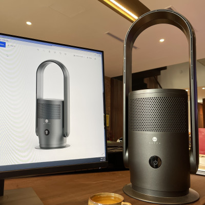 Máy Lọc Không Khí ULTTY SKJ-CR021 Dạng Quạt, Chế Độ Làm Mát 9 Cấp, Bộ Lọc HEPA H13 Loại Bỏ 99,97% Bụi Mịn, Vi Khuẩn, Virut - Màu Đen - Hàng Chính Hãng