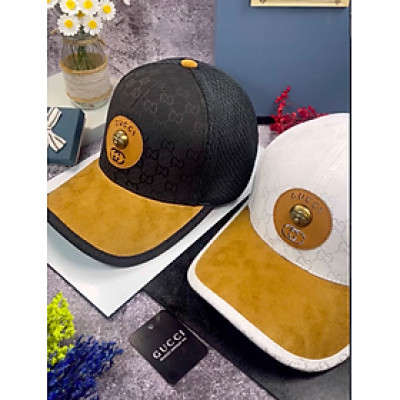 Combo 2 nón kết, mũ lưỡi trai GC ong phối vải kaki form chuẩn siêu đẹp (Ảnh thật)