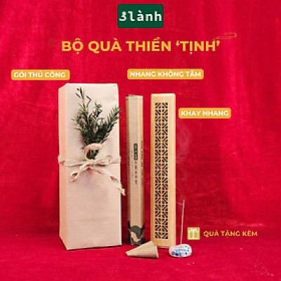 Bộ Quà Tặng Thiền “Tịnh” 3 Lành Lễ Tết 2025 Mong An Yên Tại Tâm