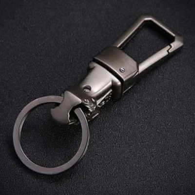 Móc Treo Chìa Khóa Oto Xe Máy  BCK2-648 Hình Đầu Hổ Mắt Ngọc Cực Chất Xoay 360 Độ  ( giao màu ngẫu nhiên )