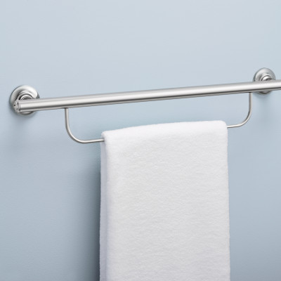 Tay vịn kèm thanh vắt khăn 60cm Moen - LR2350DCH 