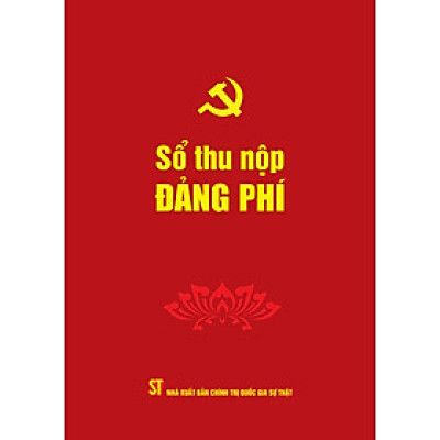 Sách - Sổ thu nộp Đảng phí