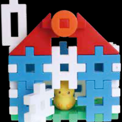 Bộ đồ chơi khối lắp ráp Gakken Block - Little Piyo Block