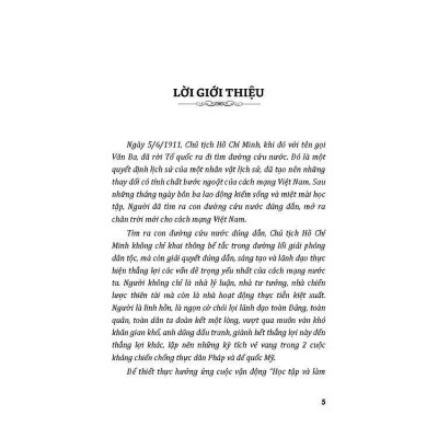 Sách - Chủ Tịch Hồ Chí Minh Với Cuộc Hành Trình Của Thời Đại - Tìm Đường Đi Cho Dân Tộc Đi Theo - VIETNAMBOOK