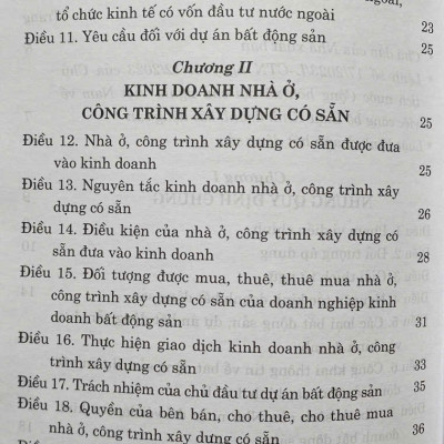 Luật Kinh Doanh Bất Động Sản Năm 2023 ( Sửa đổi, bổ sung năm 2024 )