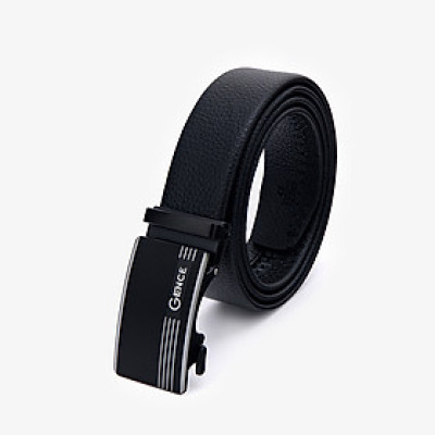 Thắt Lưng Công Sở Nam Da Bò LG30-Dây thắt lưng da bò-Dây nịt nam khóa kéo