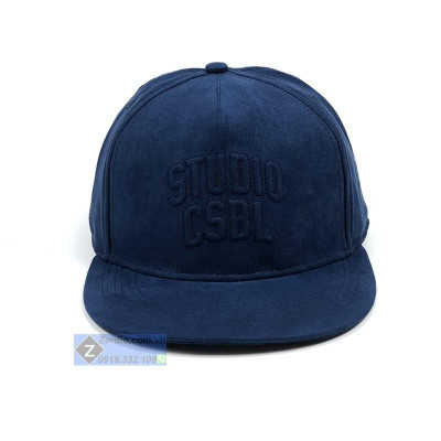 Mũ lưỡi trai snapback hiphop xanh dương cao cấp cho cả nam và nữ