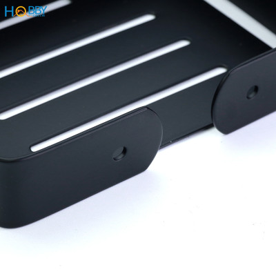 Kệ đựng xà phòng Inox 304 sơn đen Hobby Home Decor SB8