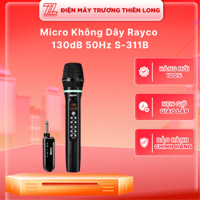 Micro Không Dây S-311B Tích Hợp Sẵn Pin Sạc - Hàng Chính Hãng