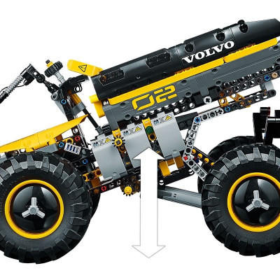 Bộ lắp ráp LEGO Technic 42081 - Xe Máy Xúc Volvo ZEUX (1167 Chi Tiết)