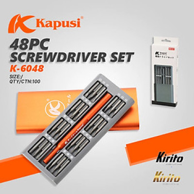 Bộ tua vít đa năng 48 món KAPUSI (chuyên sửa laptop, smartphone, mắt kính, đồng hồ, camera)