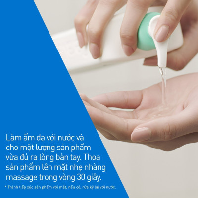 Sữa Rửa Mặt Dịu Nhẹ Cho Da Dầu CeraVe Foaming Cleanser 236ml