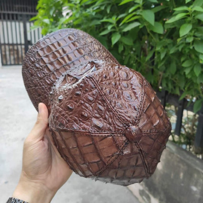 Nón da cá sấu thật 