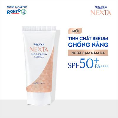 Serum chống nắng ngăn sạm, nám da Skin Aqua Nexta Shield Serum UV Essence SPF50+ PA++++ 50g ( dạng tinh chất)