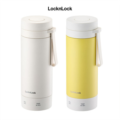Bình đun giữ nhiệt LocknLock 300ml EJC723IVY, Hàng chính hãng, thép không gỉ, giữ ấm 8 cấp độ - JoyMall