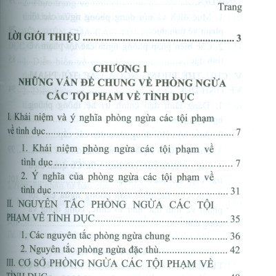 Phòng Ngừa Các Tội Phạm Về Tình Dục Ở Việt Nam (Sách chuyên khảo) 