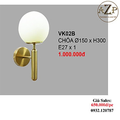 AZP - ĐÈN ỐP VÁCH / ĐÈN TRANG TRÍ / ĐÈN TREO TƯỜNG PHÒNG KHÁCH, PHÒNG NGỦ, NHÀ HÀNG, KHÁCH SẠN AZP-VK02B phong cách đương đại, hàng nhập khẩu AZP