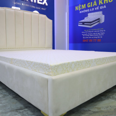 Nệm Bông Ép Aroma Fiber dày 10cm