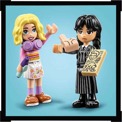 LEGO WEDNESDAY 76781 Đồ Chơi Lắp Ráp Phòng Ký Túc Của Wednesday & Enid  (750 chi tiết)